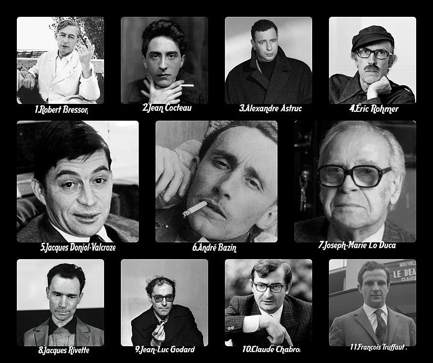 Fundadores da revista francesa Cahiers du Cinemá.